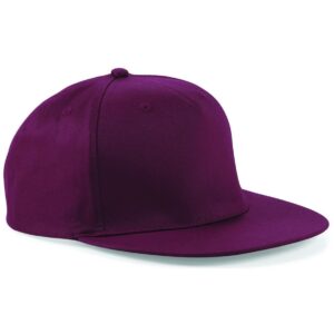 Beechfield 5 Panel Snapback Rapper Cap