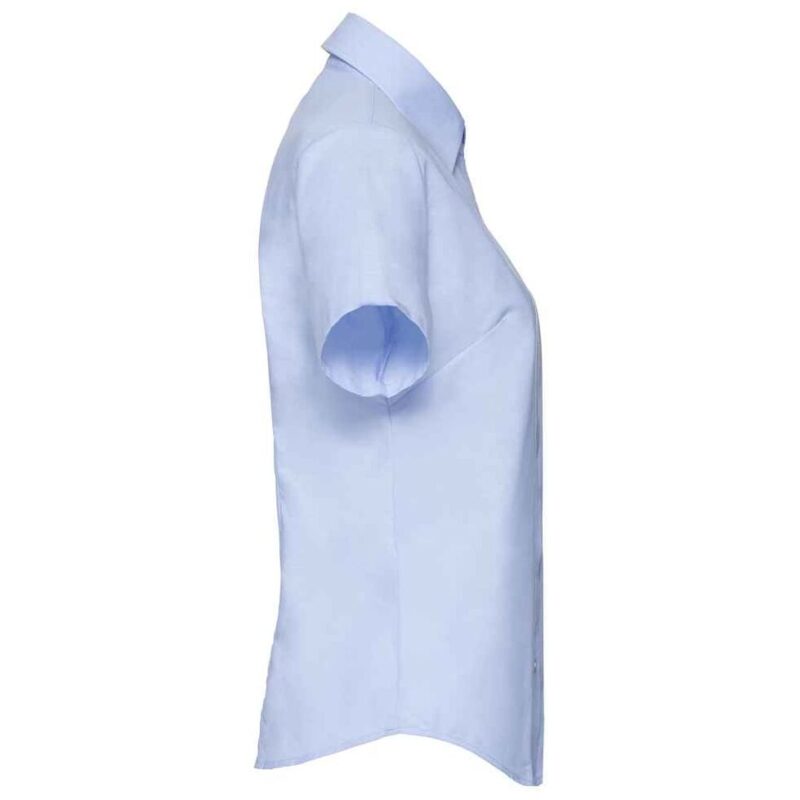 Russell Athletic Collection Ladies Short Sleeve Easy Care Oxford Shirt
