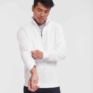 Russell Athletic Authentic Zip Neck Sweatshirt