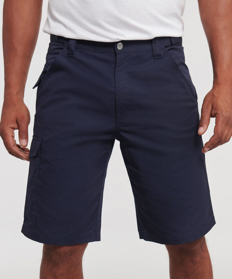 Russell Athletic Workwear Poly/Cotton Shorts