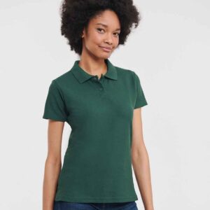 Russell Athletic Ladies Classic Poly/Cotton Pique Polo Shirt