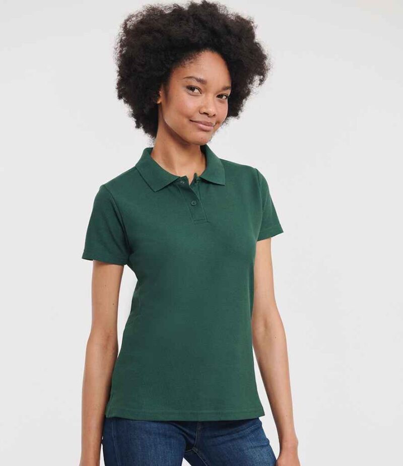Russell Athletic Ladies Classic Poly/Cotton Pique Polo Shirt