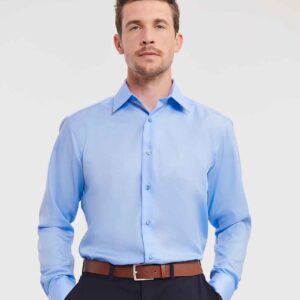 Russell Athletic Collection Long Sleeve Tailored Ultimate Non-Iron Shirt