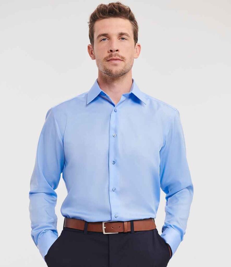 Russell Athletic Collection Long Sleeve Tailored Ultimate Non-Iron Shirt