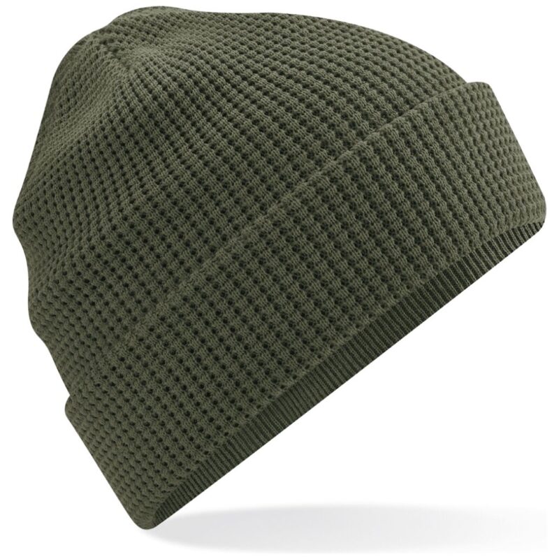 Beechfield Organic Cotton Waffle Beanie