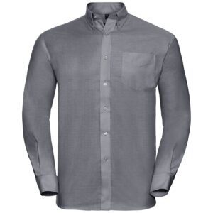 Russell Athletic Collection Long Sleeve Easy Care Oxford Shirt