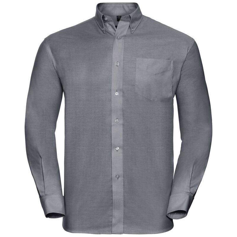 Russell Athletic Collection Long Sleeve Easy Care Oxford Shirt