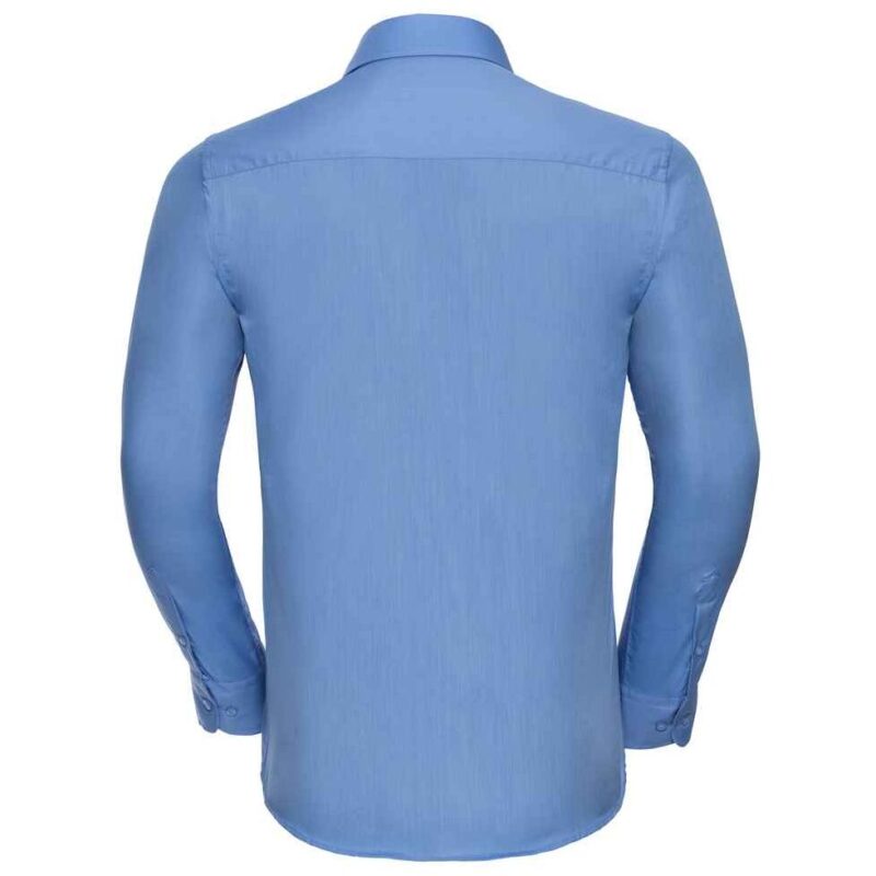 Russell Athletic Collection Long Sleeve Tailored Poplin Shirt