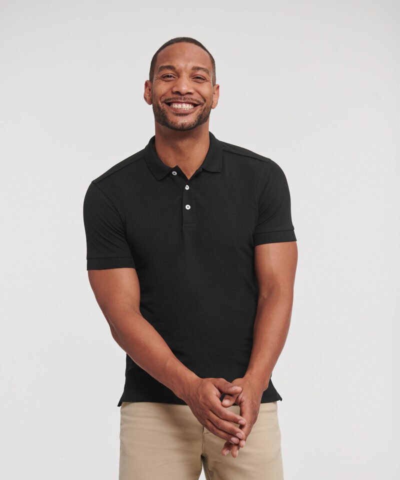 Russell Athletic Stretch Pique Polo Shirt