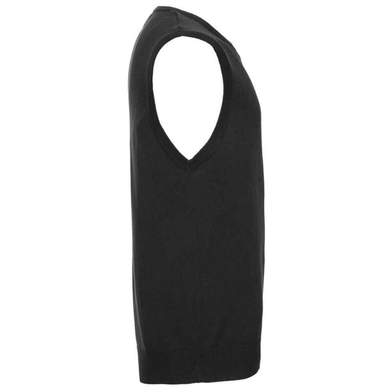 Russell Athletic Collection Sleeveless Cotton Acrylic V Neck Sweater