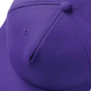 Beechfield 5 Panel Snapback Rapper Cap