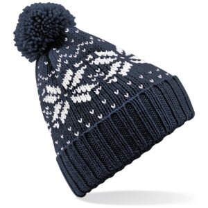 Beechfield Fair Isle Snowstar Beanie