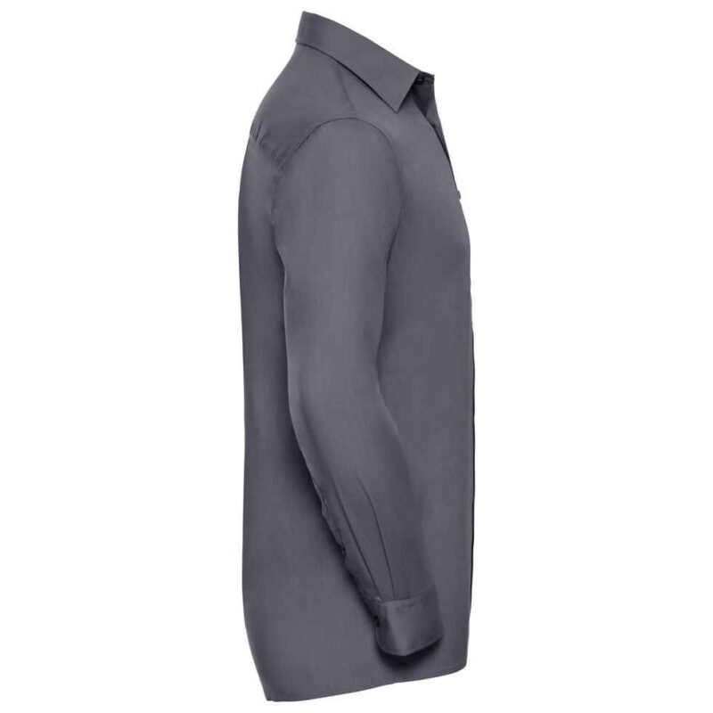 Russell Athletic Collection Long Sleeve Easy Care Poplin Shirt