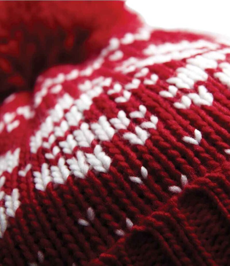 Beechfield Fair Isle Snowstar Beanie
