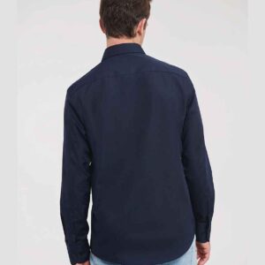Russell Athletic Collection Long Sleeve Tailored Poplin Shirt