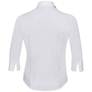 Russell Athletic Collection Ladies 3/4 Sleeve Easy Care Fitted Shirt