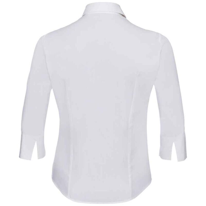 Russell Athletic Collection Ladies 3/4 Sleeve Easy Care Fitted Shirt