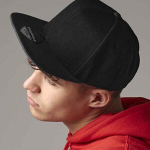 Beechfield Original Flat Peak 6 Panel Snapback Cap