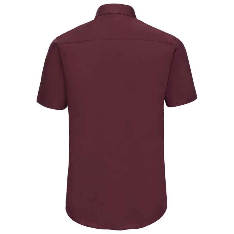 Russell Athletic Collection Short Sleeve Easy Care Fitted Shirt