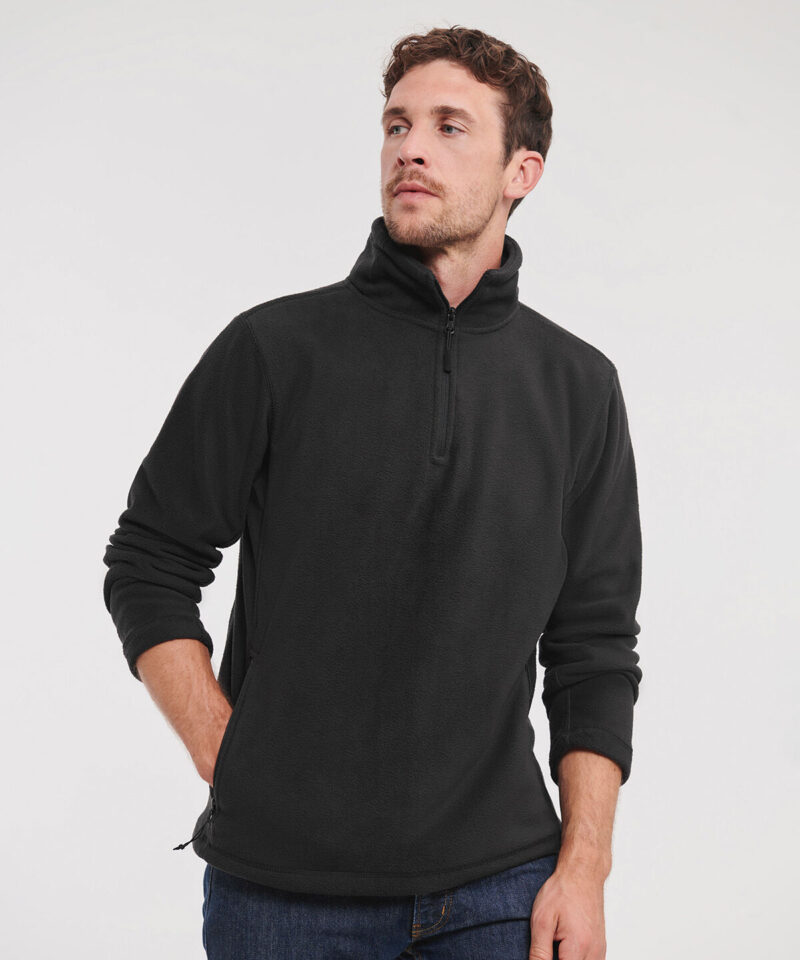 Russell Athletic Zip Neck Outdoor Fleece