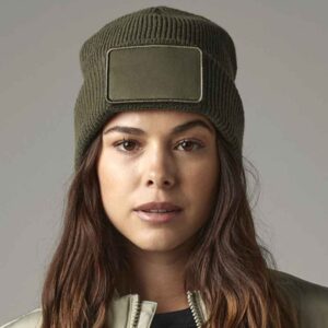 Beechfield Removable Patch Thinsulate Beanie