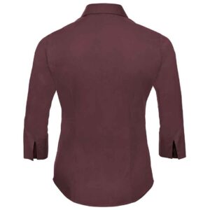 Russell Athletic Collection Ladies 3/4 Sleeve Easy Care Fitted Shirt