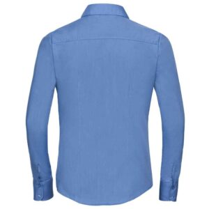 Russell Athletic Collection Ladies Long Sleeve Fitted Poplin Shirt