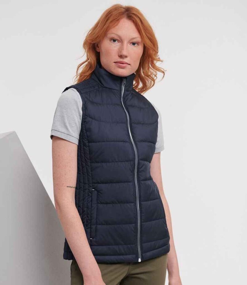 Russell Athletic Ladies Nano Padded Bodywarmer