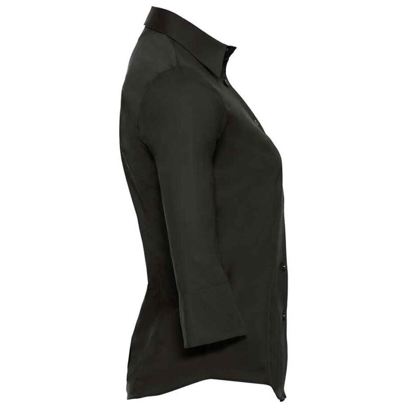 Russell Athletic Collection Ladies 3/4 Sleeve Easy Care Fitted Shirt
