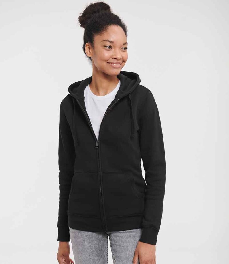 Russell Athletic Ladies Authentic Zip Hooded Sweatshirt