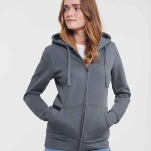 Russell Athletic Ladies Authentic Zip Hooded Sweatshirt