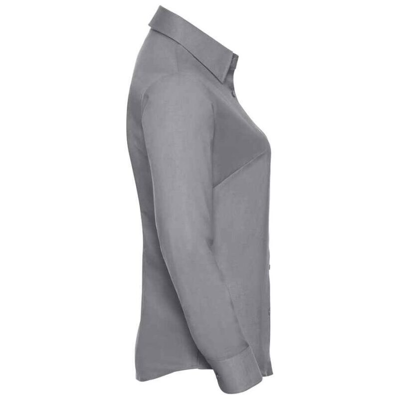 Russell Athletic Collection Ladies Long Sleeve Easy Care Oxford Shirt