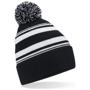 Beechfield Striped Fan Beanie