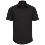 Russell Athletic Collection Short Sleeve Easy Care Fitted Shirt