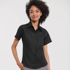 Russell Athletic Collection Ladies Short Sleeve Ultimate Non-Iron Shirt
