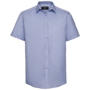 Russell Athletic Collection Short Sleeve Herringbone Shirt