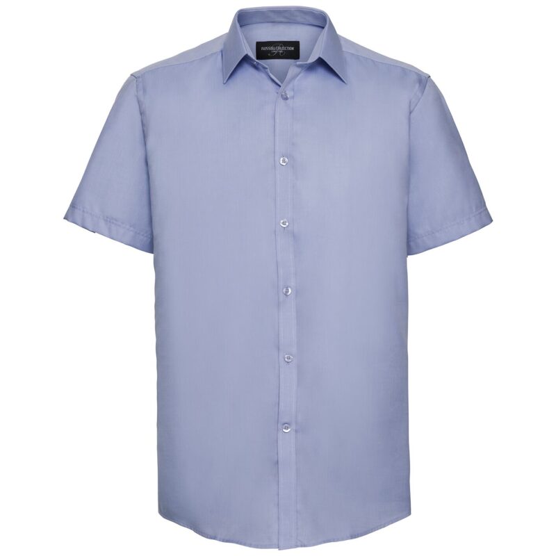 Russell Athletic Collection Short Sleeve Herringbone Shirt