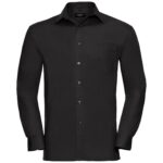 Russell Athletic Collection Long Sleeve Easy Care Cotton Poplin Shirt