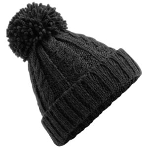 Beechfield Cable Knit Melange Beanie
