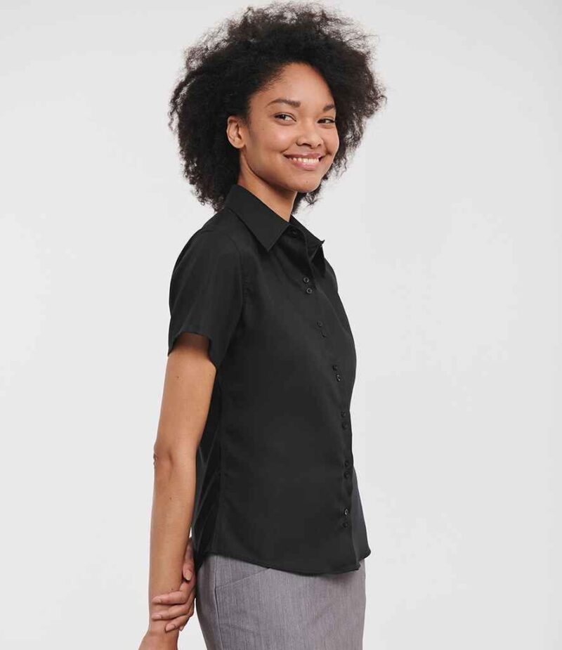 Russell Athletic Collection Ladies Short Sleeve Ultimate Non-Iron Shirt