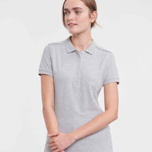 Russell Athletic Ladies Stretch Pique Polo Shirt