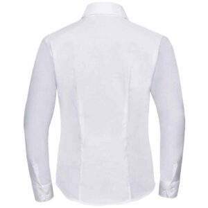 Russell Athletic Collection Ladies Long Sleeve Easy Care Oxford Shirt
