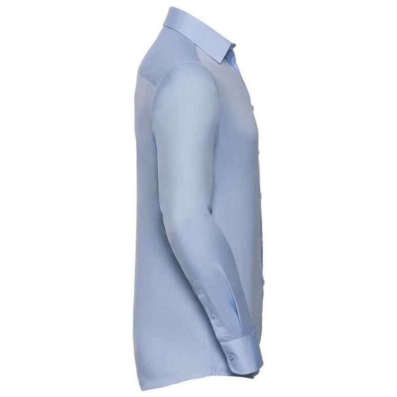Russell Athletic Collection Long Sleeve Herringbone Shirt