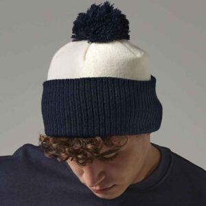 Beechfield Snowstar Two Tone Beanie