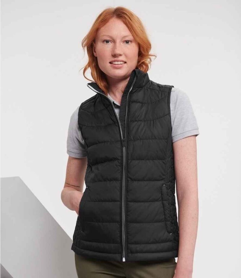 Russell Athletic Ladies Nano Padded Bodywarmer
