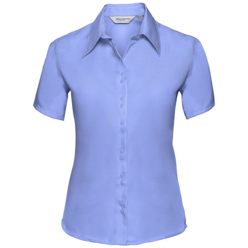 Russell Athletic Collection Ladies Short Sleeve Ultimate Non-Iron Shirt