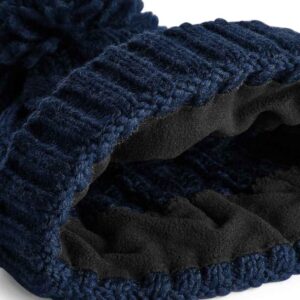 Beechfield Cable Knit Melange Beanie
