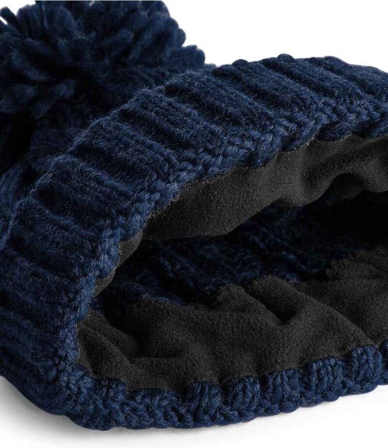 Beechfield Cable Knit Melange Beanie