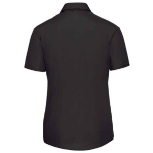 Russell Athletic Collection Ladies Short Sleeve Easy Care Poplin Shirt