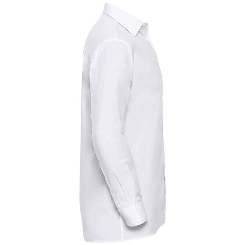 Russell Athletic Collection Long Sleeve Easy Care Cotton Poplin Shirt